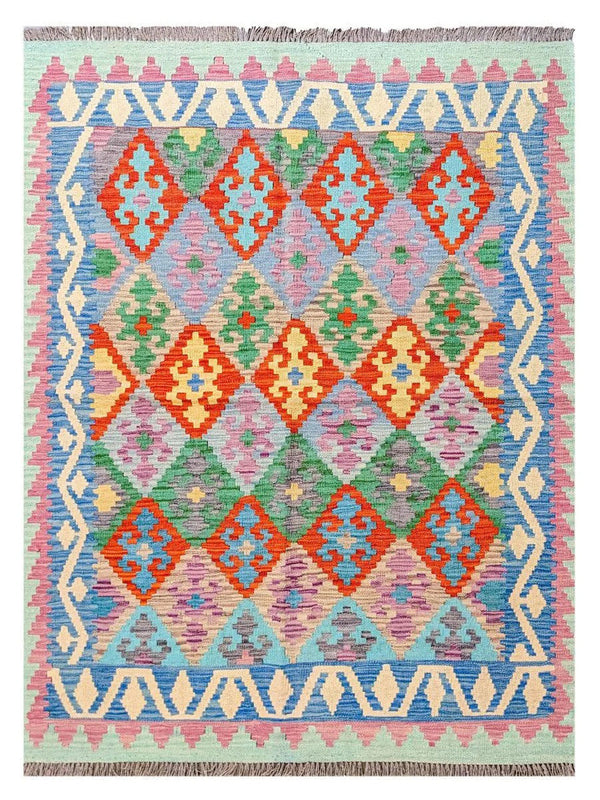 Maimana Afghanistan Kilim Rug - 173 x 130 cm