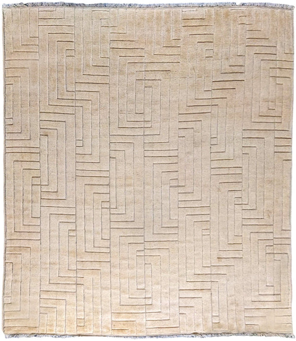 Zeva Hand Knotted Rug - 305 x 262 cm