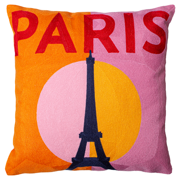 Paris Needlepoint Cushion
