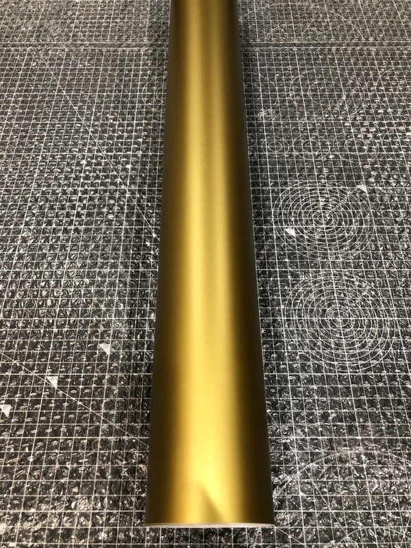 Matte Vinyl Roll 610mm Wide, Gold