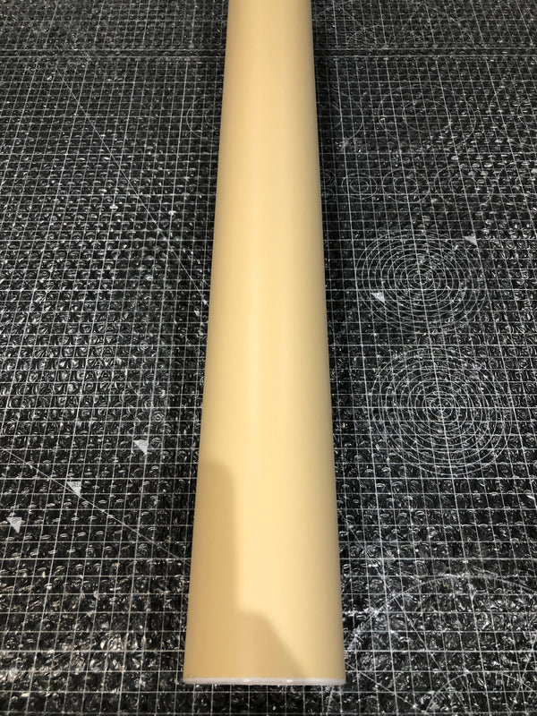 Matte Vinyl Roll 610mm Wide, Cream