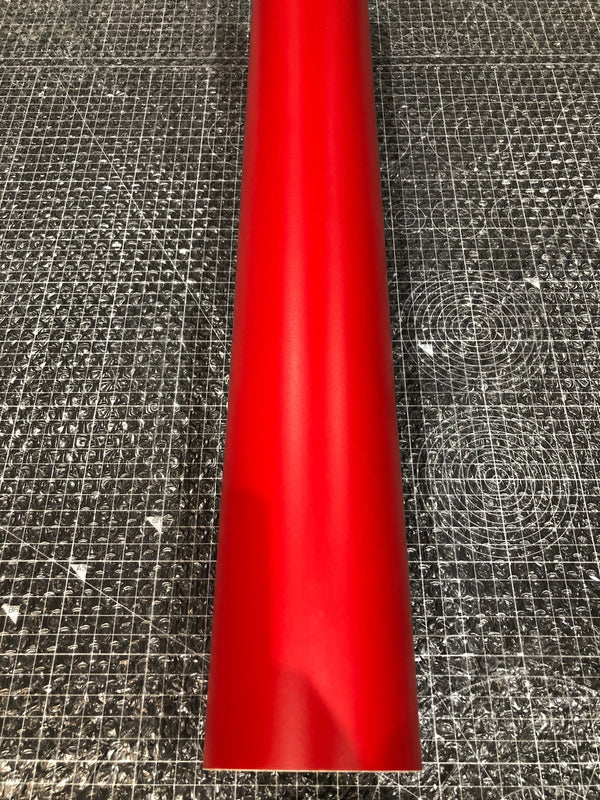 Matte Vinyl Roll 610mm Wide, Cherry Red