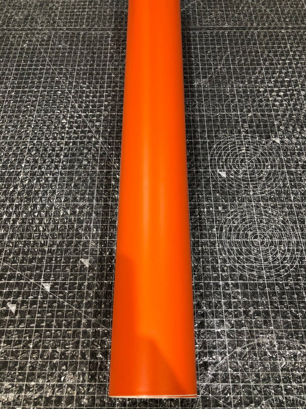 Matte Vinyl Roll 610mm Wide, Orange