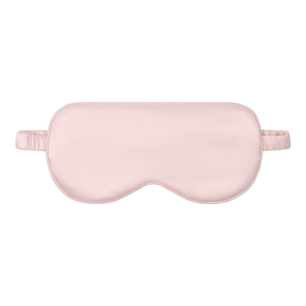 Pink Seashell Silk Sleep Mask