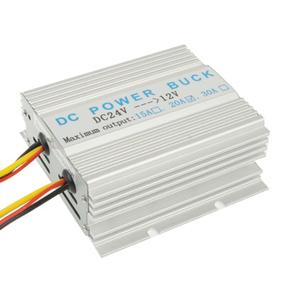 DC 24V to 12V Car Power Step-down Transformer, Rated Output Current: 20A, Rated Output Current: 20A