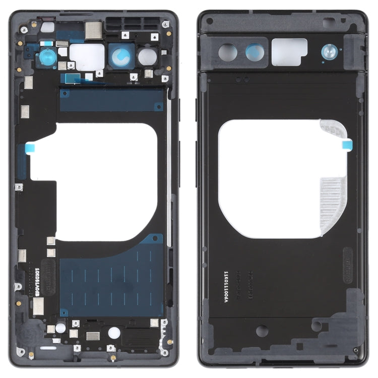For Google Pixel 7 Front Housing LCD Frame Bezel Plate, For Google Pixel 6a