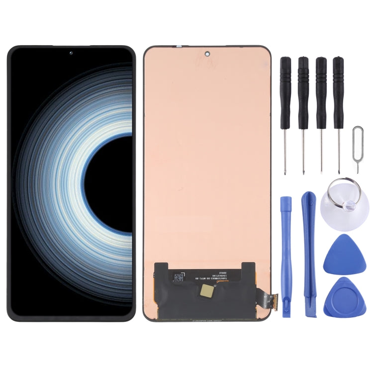 Original AMOLED LCD Screen For Xiaomi Redmi K50 Ultra / 12T / 12T Pro with Digitizer Full Assembly, For Xiaomi Redmi K50 Ultra / 12T / 12T Pro (Original)