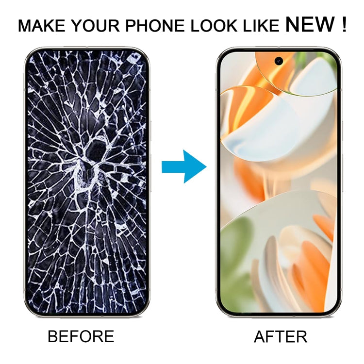 For Google Pixel 9 Pro GR83Y GEC77 Original OLED Material LCD Screen Digitizer Full Assembly with Frame, For Google Pixel 9 Pro(Original)