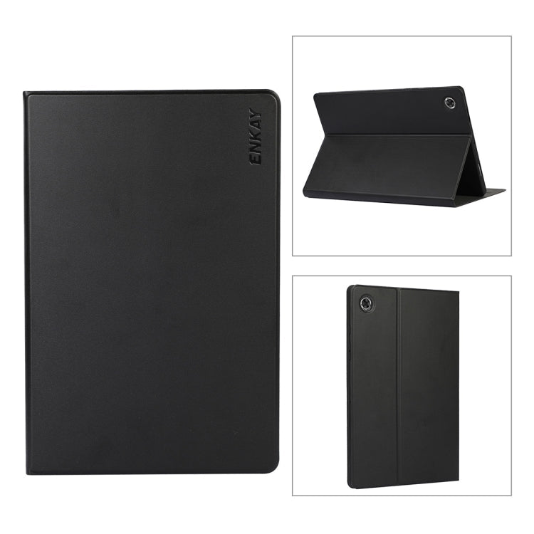 For Samsung Galaxy Tab A8 10.5 2021 X200/X205 ENKAY Leather Stand Smart Tablet Case, For Samsung Galaxy Tab A8 10.5 2021