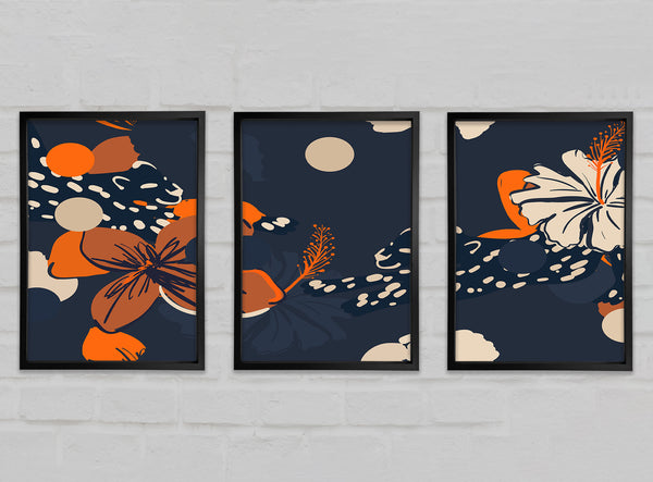 Leopardenblumen abstrakt