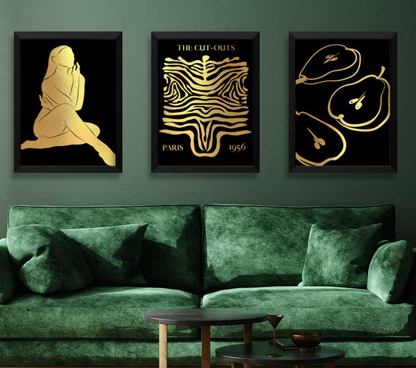 Matisse Cut Outs Black and Gold