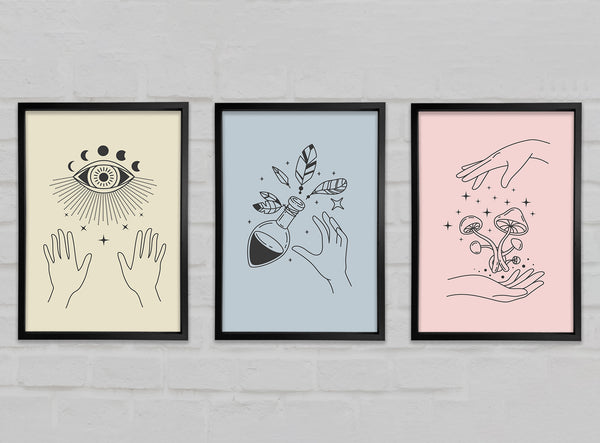Line Art Mystisch