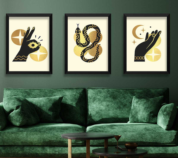 Snake Hands Gold