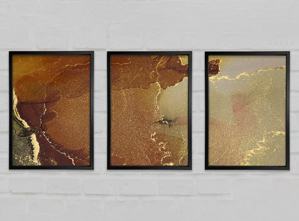 Marble Gold Nature Gallery Wall Art