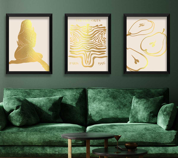 Matisse Cut Outs Beige and Gold