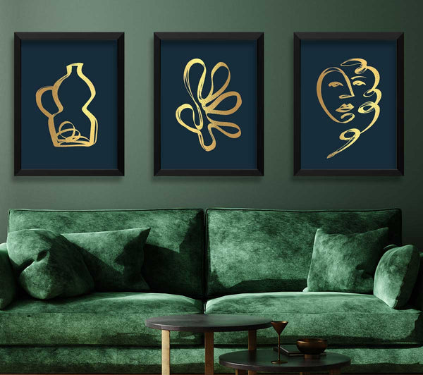 Tintenblau und Gold von Matisse