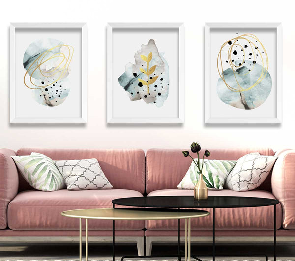 Aquarelle und Tinte