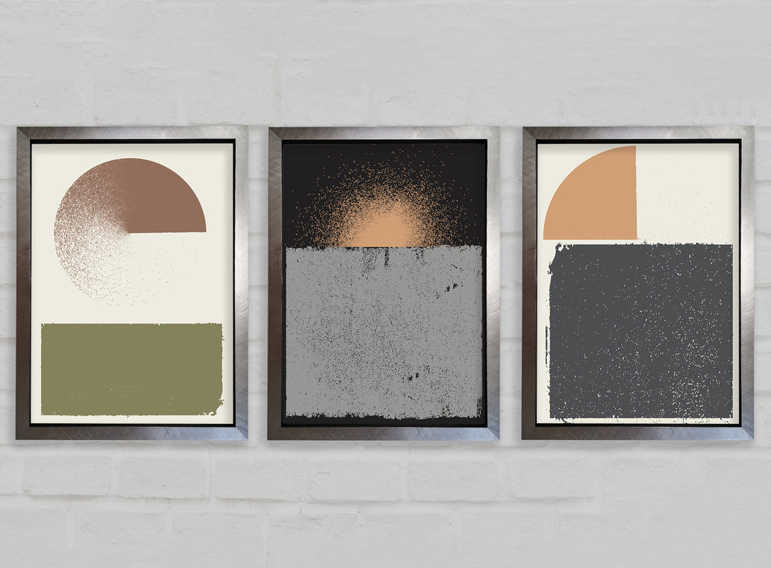 Abstract Art Shapes WallartDirect