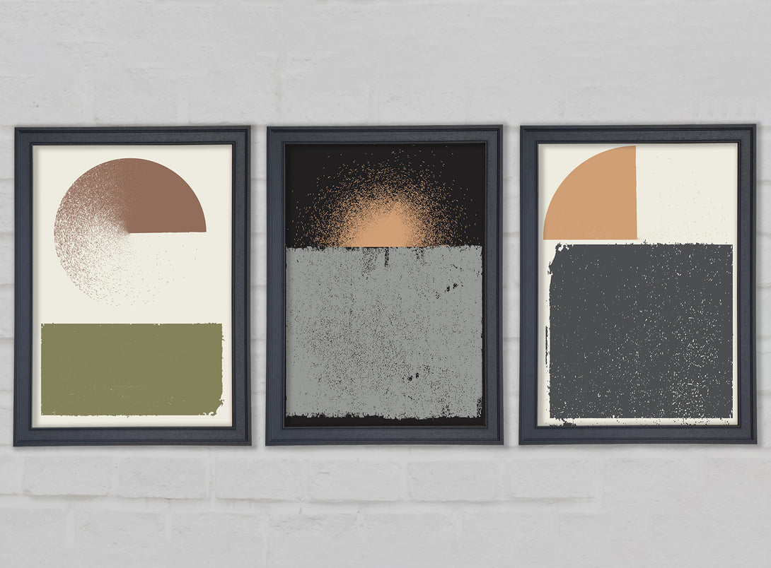 Abstract Art Shapes WallartDirect