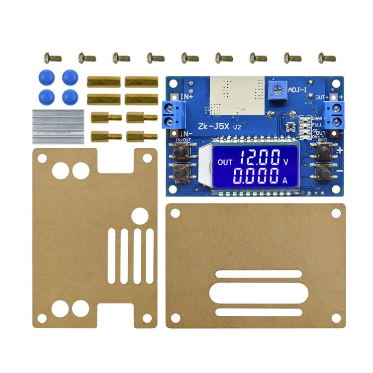 Adjustable Constant Voltage Constant Current Liquid Crystal LCD Multi-Display, PCB