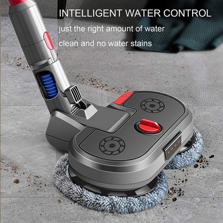 Vacuum Cleaner Electric Mopping Head Integrated Water Tank With 6pcs Rag, For Dyson V7 V8 V10 V11, For Dyson V15