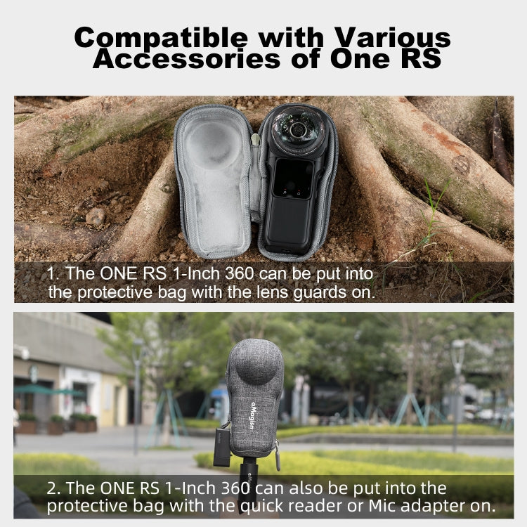 For Insta360 ONE RS 1-inch 360 aMagisn Panoramic Body Bag Sports Camera Accessories, For Insta360 ONE RS 1-inch 360