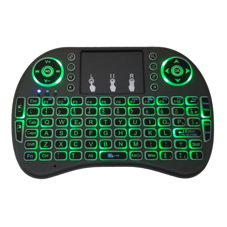 Support Language: Italy i8 Air Mouse Wireless Backlight Keyboard with Touchpad for Android TV Box & Smart TV & PC Tablet & Xbox360 & PS3 & HTPC/IPTV, Italy