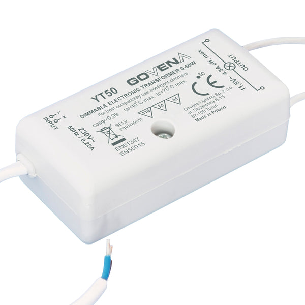 Bailey ZET0060 - Halogen/LED Electronic Transf. 12V/AC 0-60W - DISCONTINUED