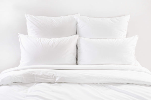 Basics Luxury Cotton-Rich Duvet Set Soft and Durable Bedding Available in Single Double King Super King Sizes Elegant Color Options by OLIVIA ROCCO