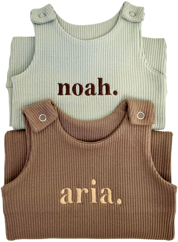 Biscuit Dungarees