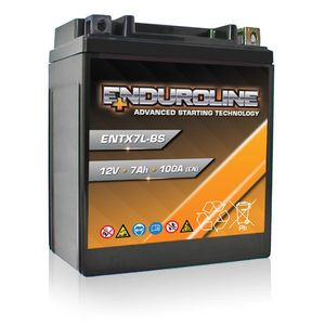 Enduroline ENTX7L-BS ADVANCED MOTORCYCLE BATTERY 12V 7AH