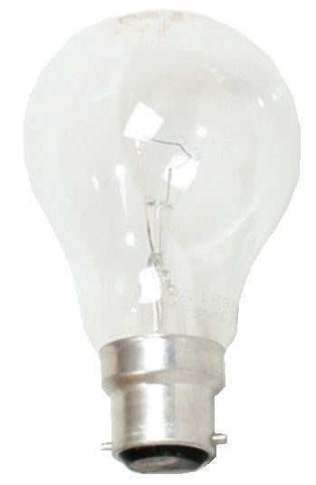 15329 - 60W GLS Clear BC - DISCONTINUED