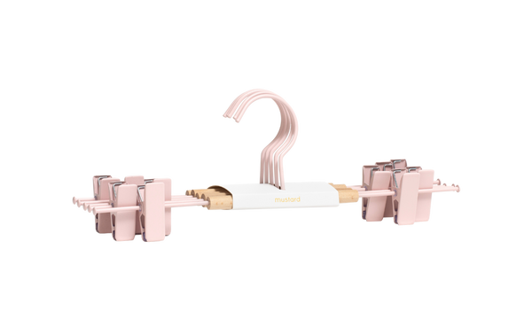 Adult Clip Hangers in Blush