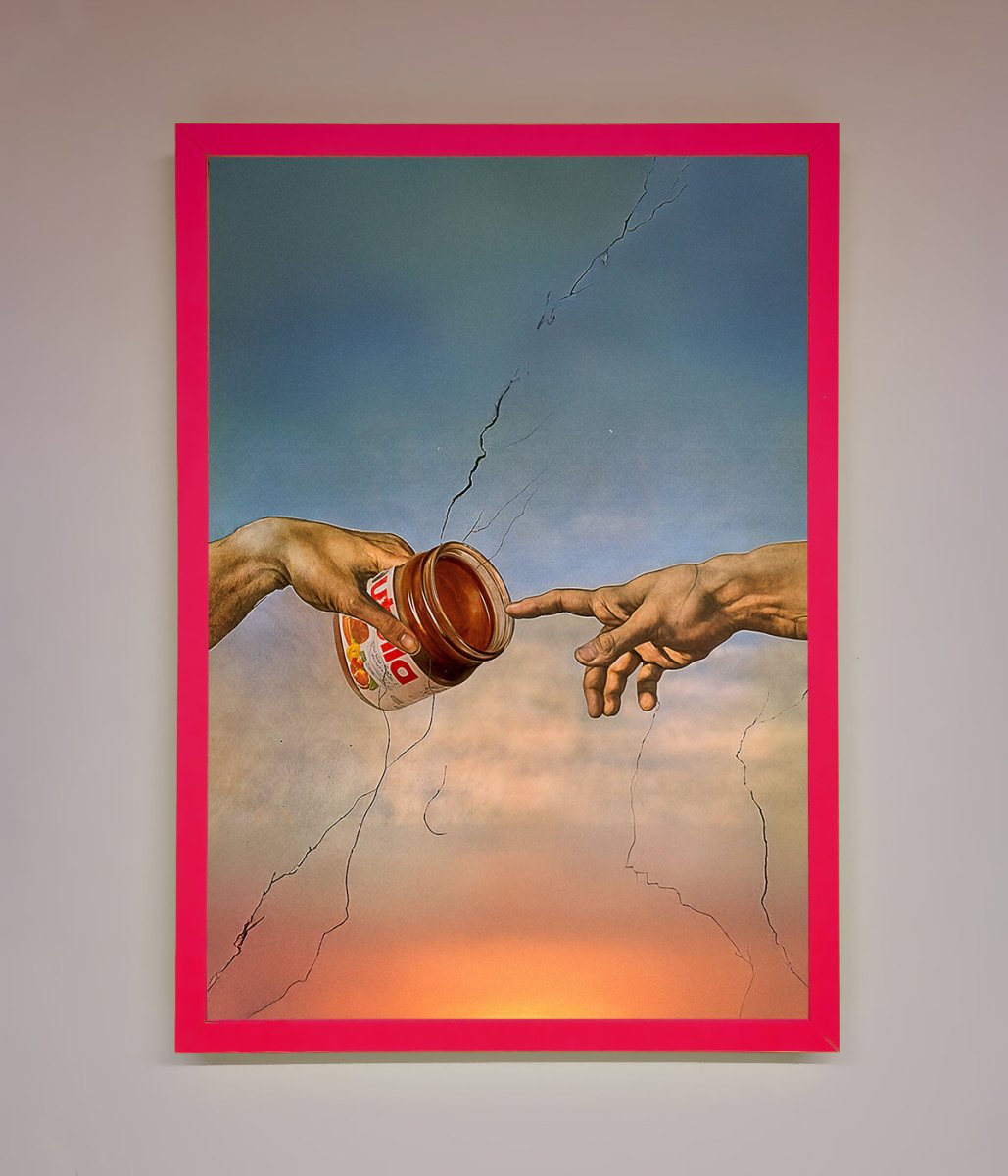 Nutella Of Creation Framed Poster - Zestio