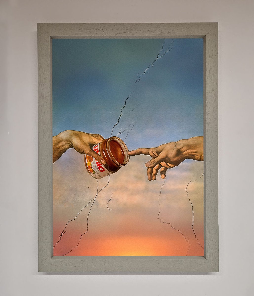 Nutella Of Creation Framed Poster - Zestio