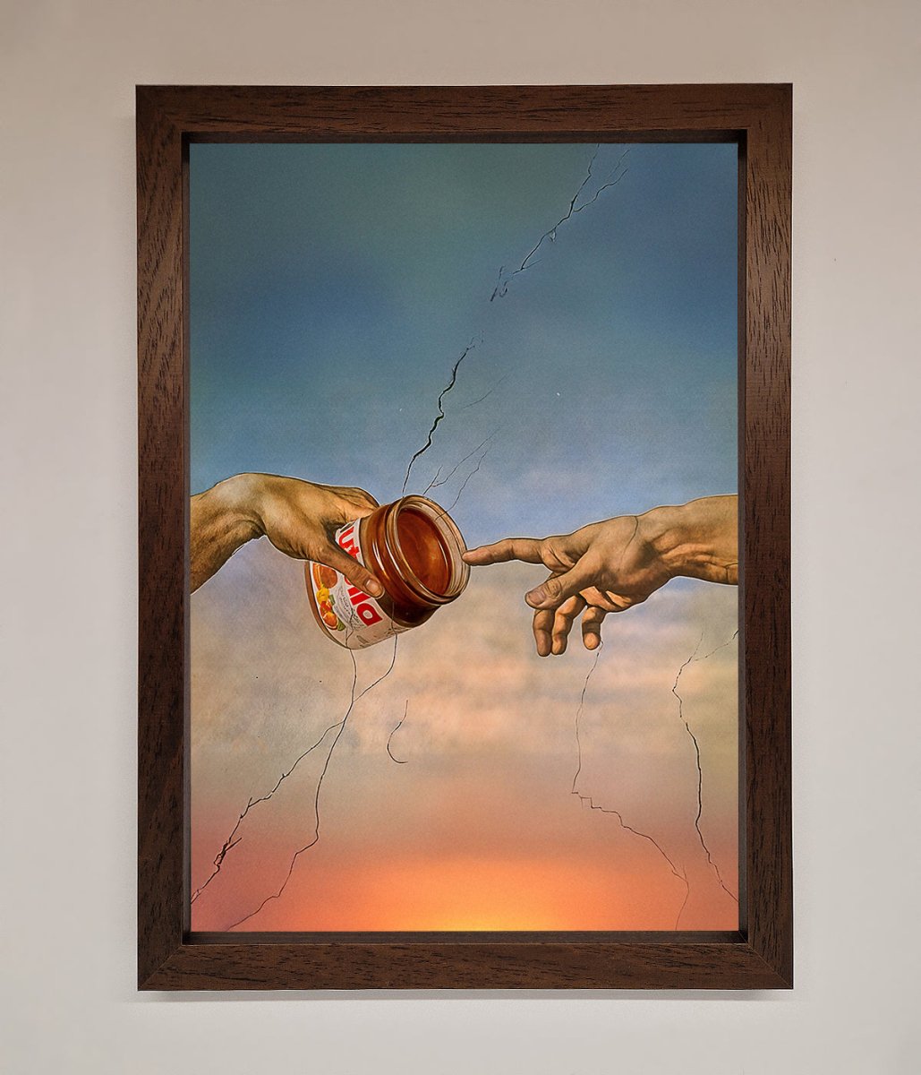 Nutella Of Creation Framed Poster - Zestio
