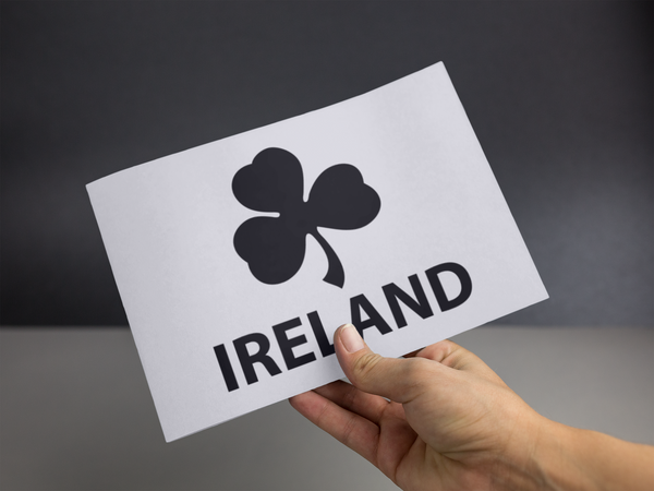 Shamrock Ireland Sticker