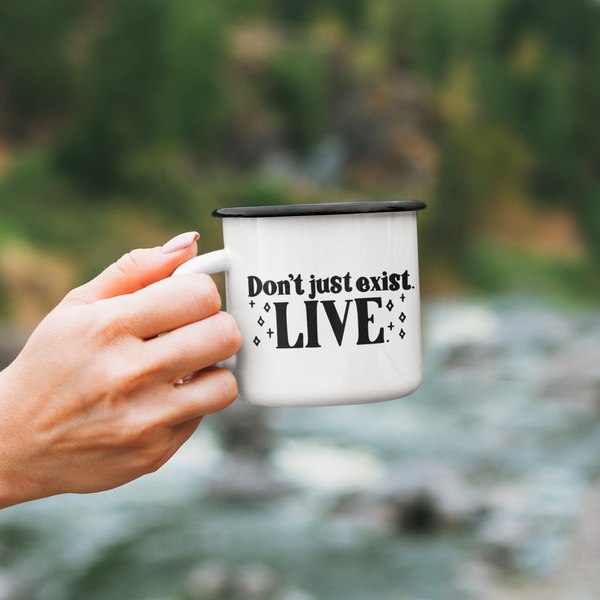 Dont Just Exist Live Boho Mug