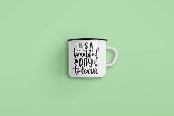 Its A Beautiful Day To Learn Teacher Mug