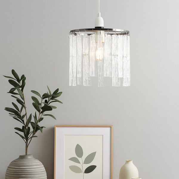 Maren Clear Easy-Fit Pendant
