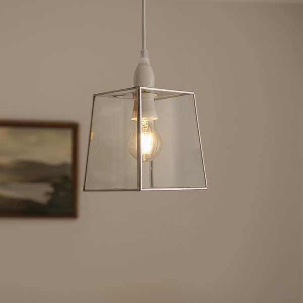 Sable Chrome Glass Easy-Fit Pendant