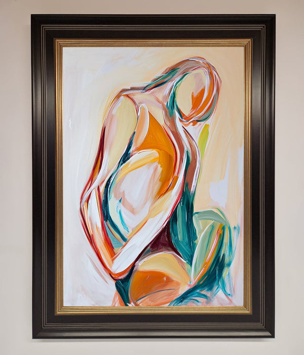 Pain Stroke Embrace Framed Poster - Zestio