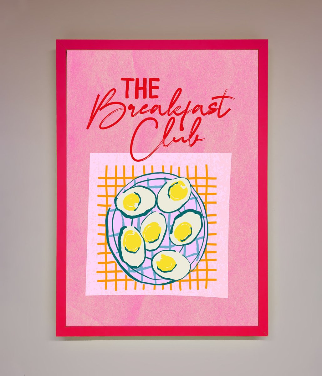 The Breakfast Club Framed Wall Art - Zestio