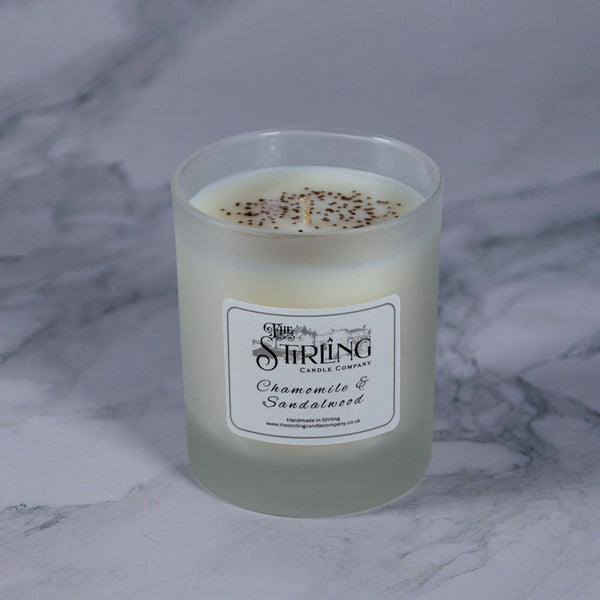 Chamomile & Sandalwood - Medium Candle