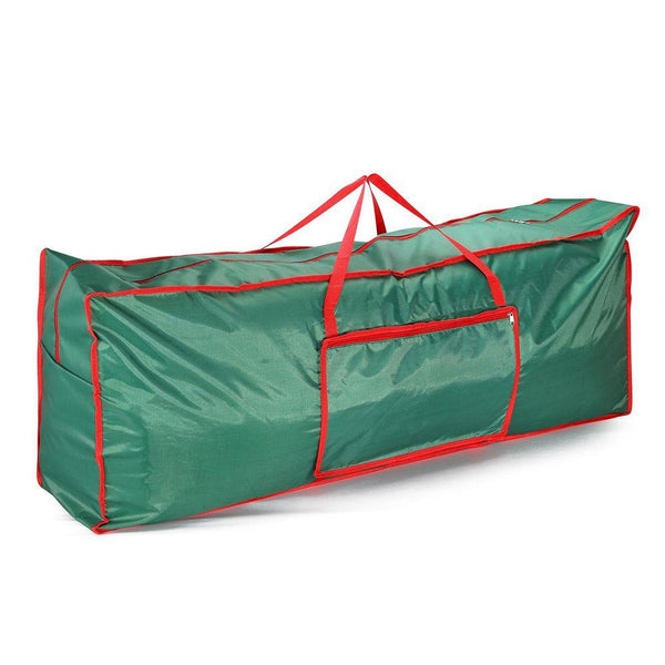Christmas Xmas Tree Decoration Lights Zip Up Sack Fabric Storage Bag Green 125 x 30 x 50 cm