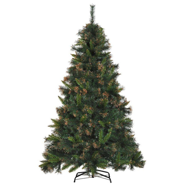 Homcom 6FT Pre-Lit Christmas Tree Artificial Spruce Tree Holiday D�cor Stand