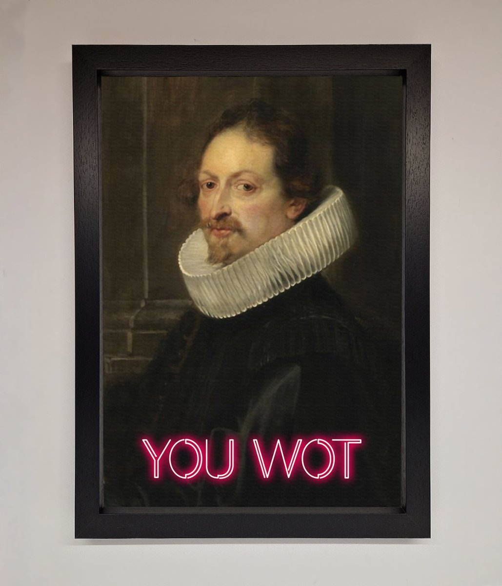 You Wot Renaissance Framed Poster - Zestio