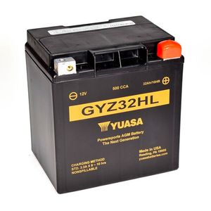 YUASA GYZ32HL HIGH PERFORMANCE MF MOTORCYCLE BATTERY
