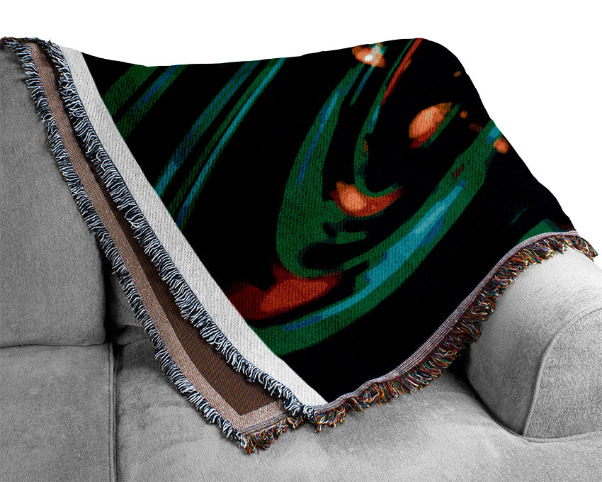 Liquid Ripple Woven Blanket