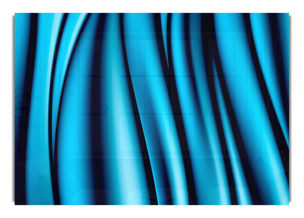Blauer Eisbildhauer